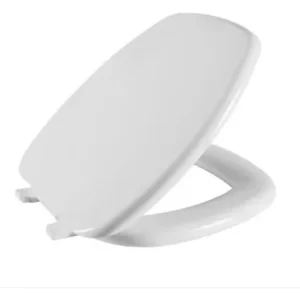 Assento Almofadado Retangular Branco